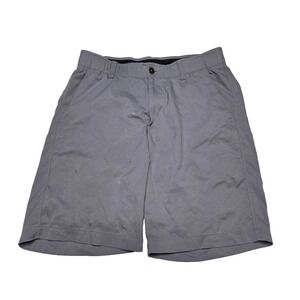 Under Armour Golf Shorts‎ Mens 32 Match Play Gray Active Performance Pockets